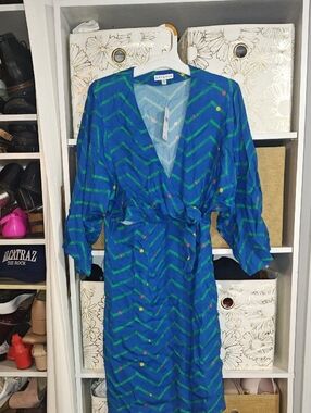 Aryessa Blue Motif Dress